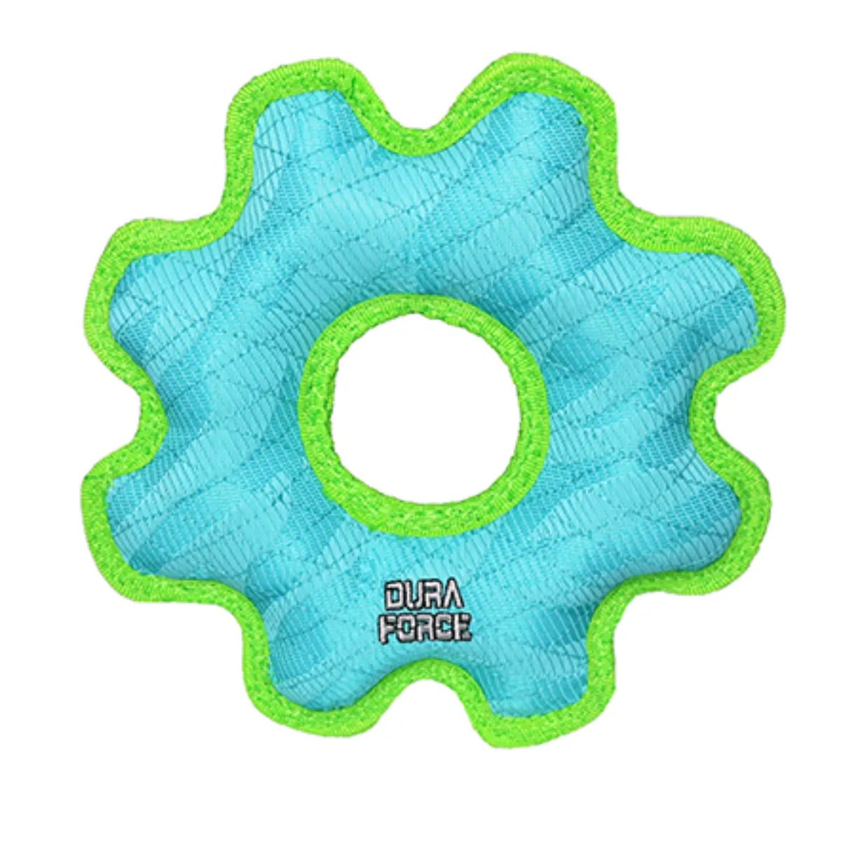 Duraforce Gear Ring Dog Toy - Blue