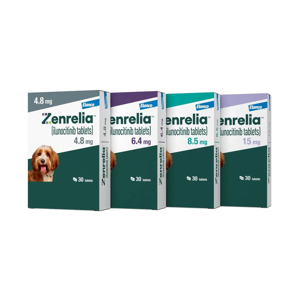 Elanco Zenrelia Tablets for Dogs Dermatitis 