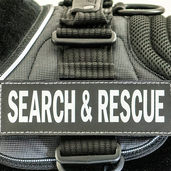 EzyDog Side Patches for Convert Harness - Search & Rescue - Small