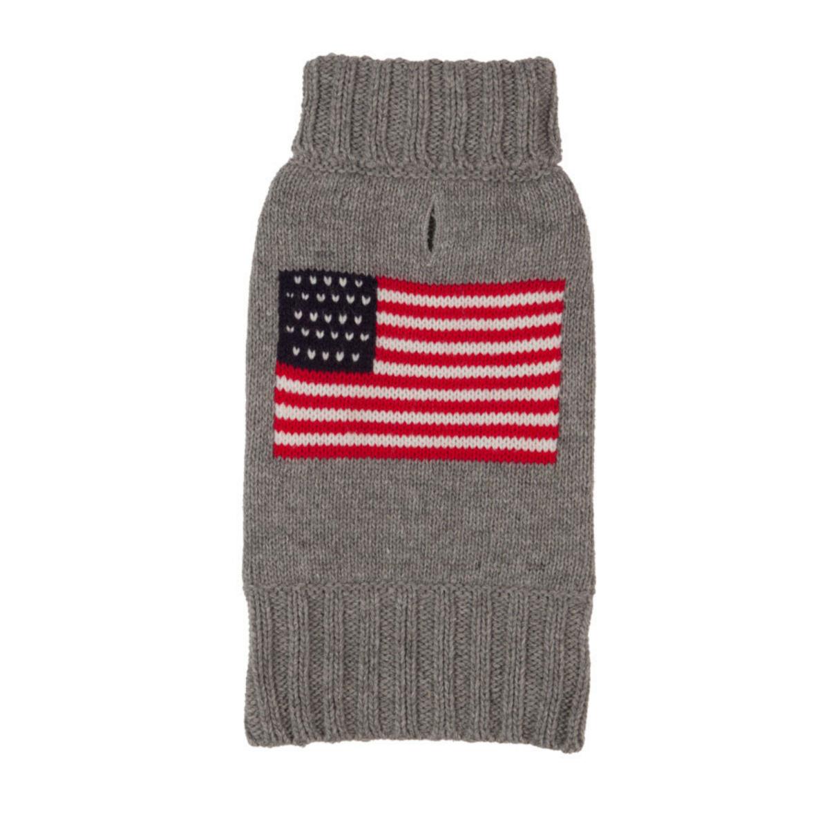 fabdog® Flag Dog Sweater - Gray