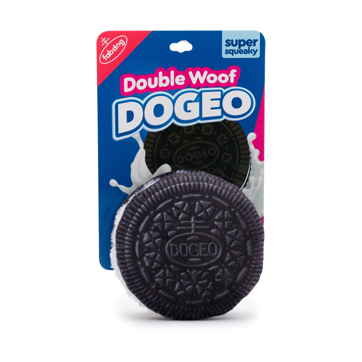 fabdog® Foodies Plush Dog Toy - Dogeo Cookie