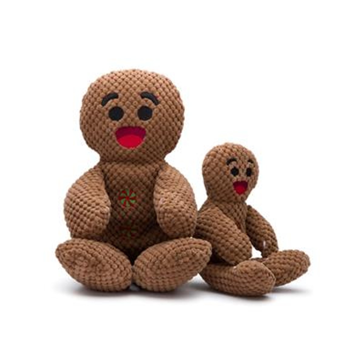 fabdog® Holiday Floppy Friends Dog Toy - Gingerbread