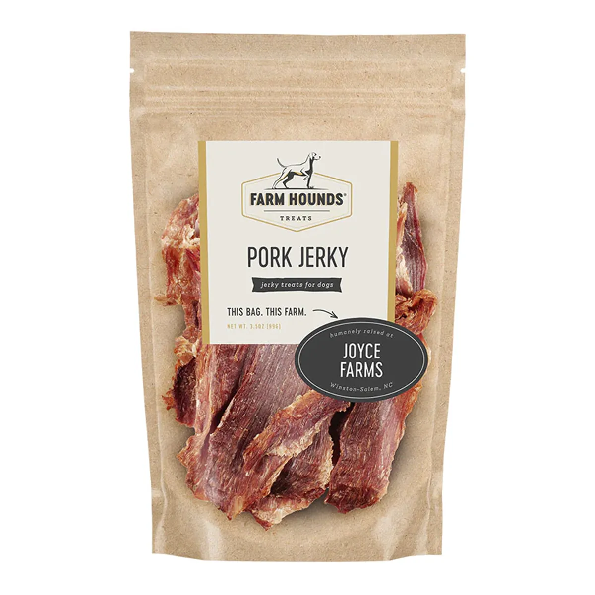 Farm Hounds Pork Jerky Dog Treats