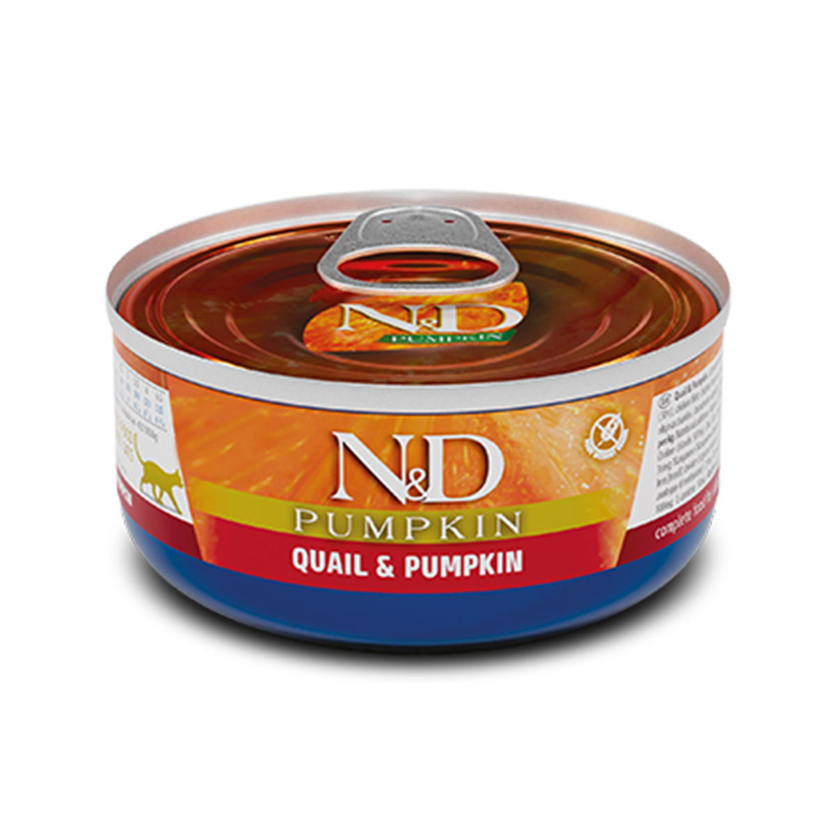 Farmina N&D Pumpkin Adult Wet Cat Food - Quail & Pumpkin