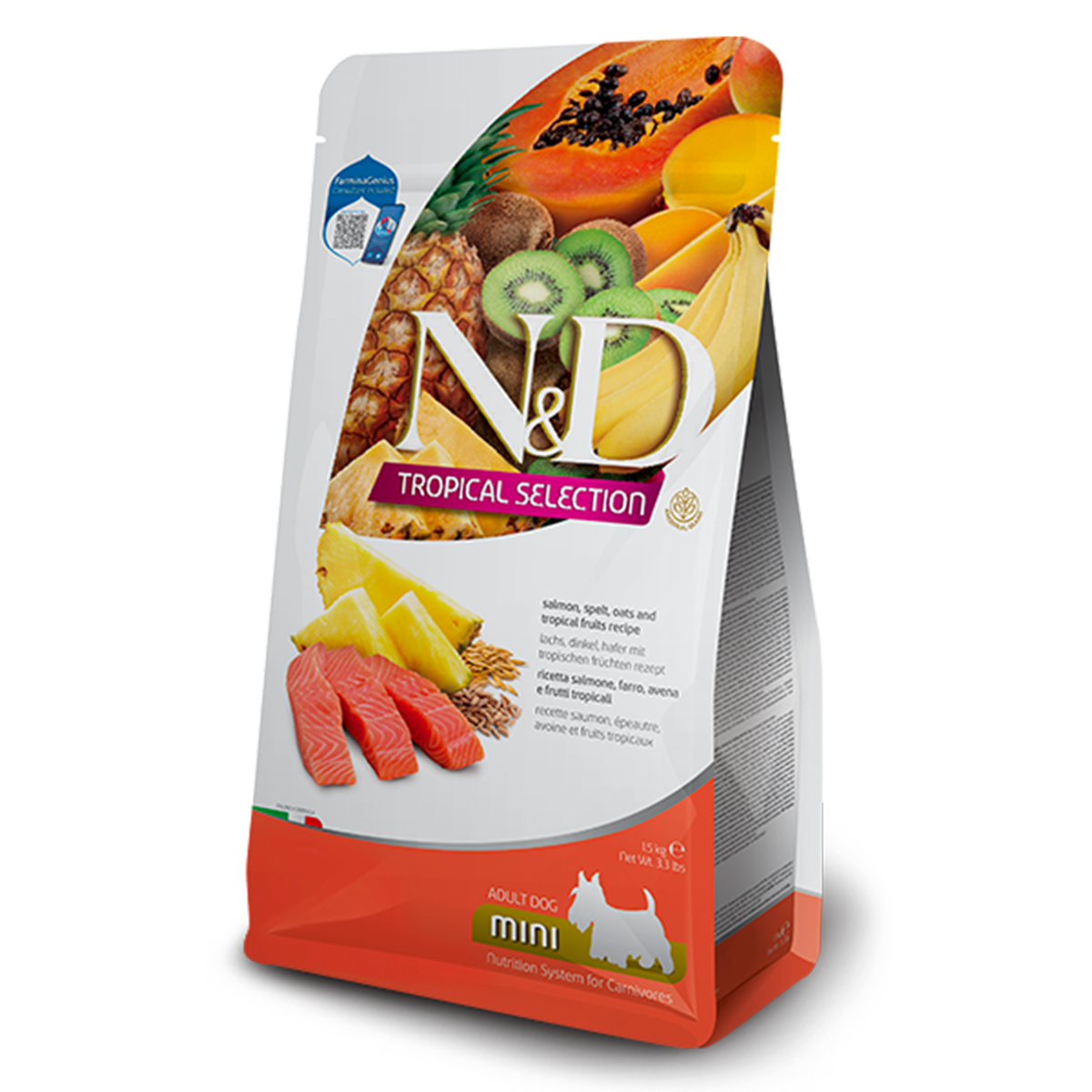 Farmina N&D Tropical Selection Adult Mini Dry Dog Food - Salmon