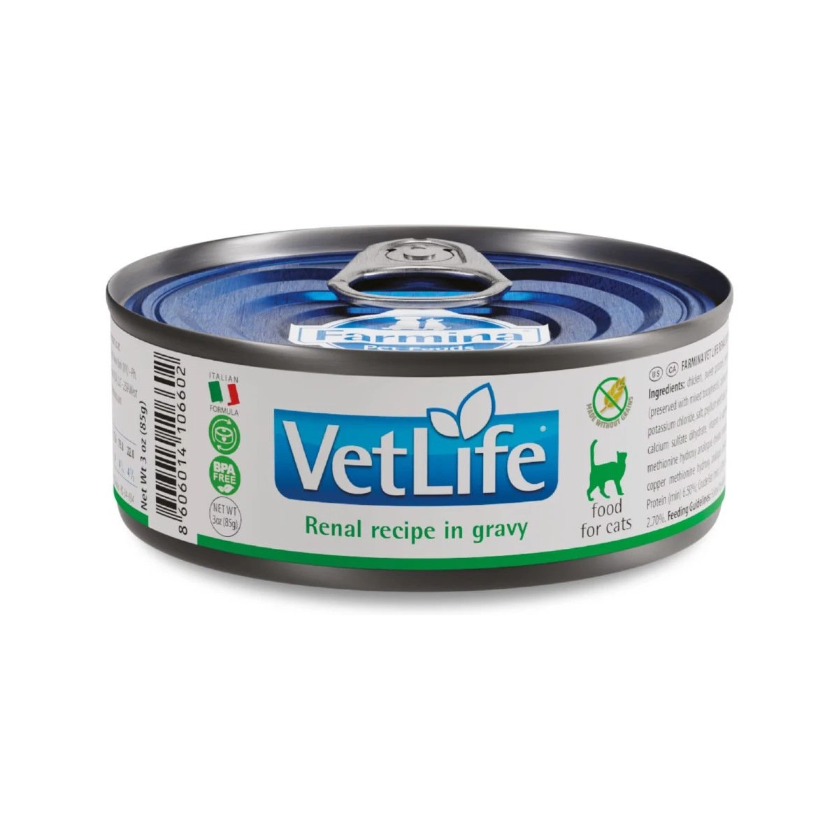 Farmina Vet Life Feline Renal Wet Cat Food - Chicken