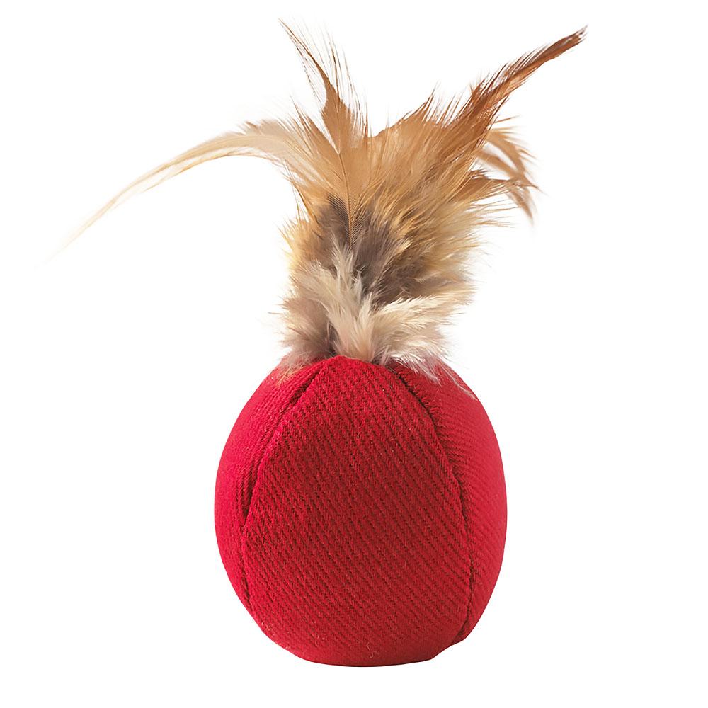 Feather Ball Cat Toy With Catnip By Hunter Baxterboo