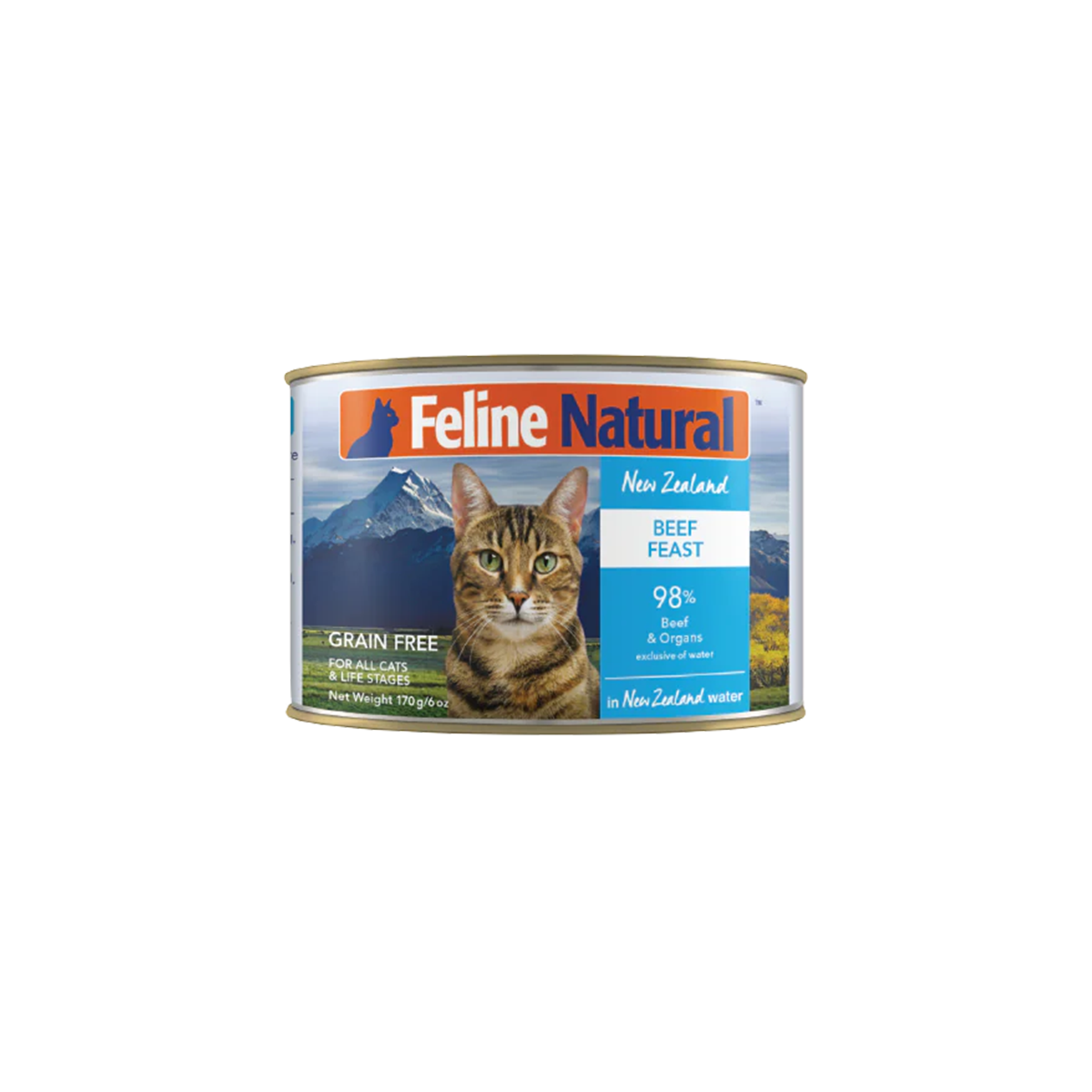 Feline Natural Grain Free Wet Cat Food - Beef