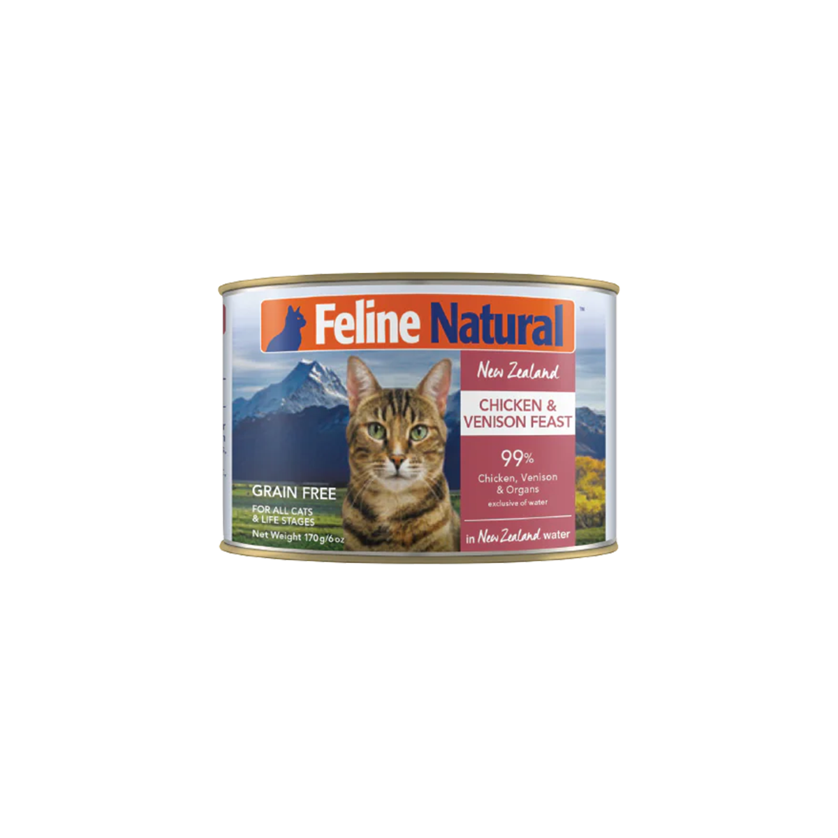 Feline Natural Grain Free Wet Cat Food - Chicken & Venison