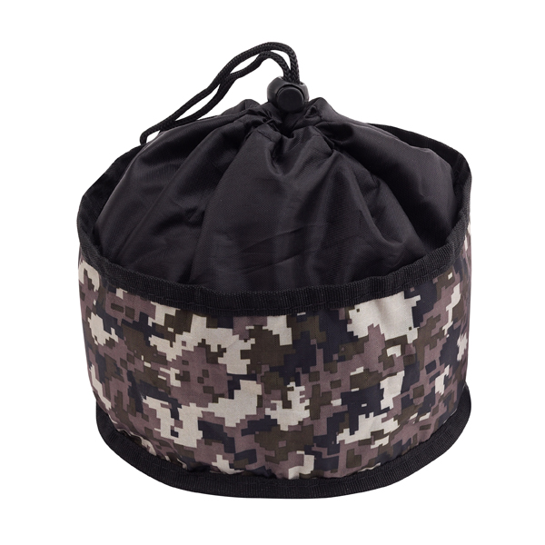 Doggles Foldable Dog Travel Bowl by Doggles - Camo