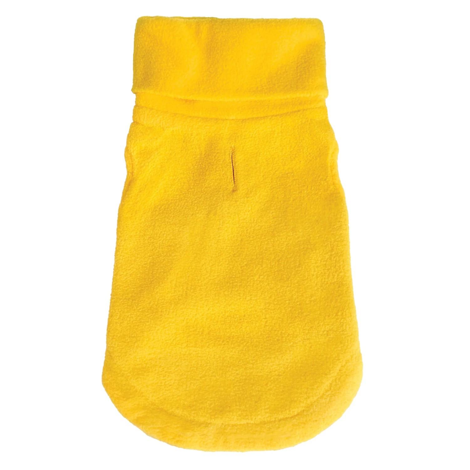 foufou Dog Base Layer Snoody Dog Pullover - Yellow