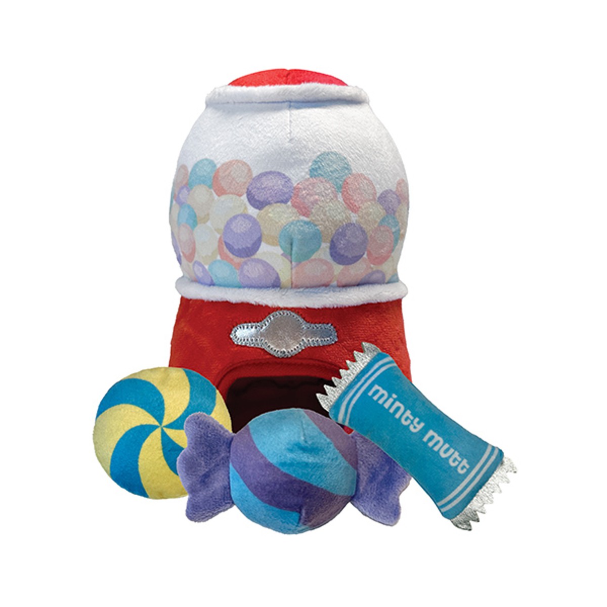 foufou Dog fouFIT Hide 'n Seek Burrow Dog Toy - Gumball Machine 