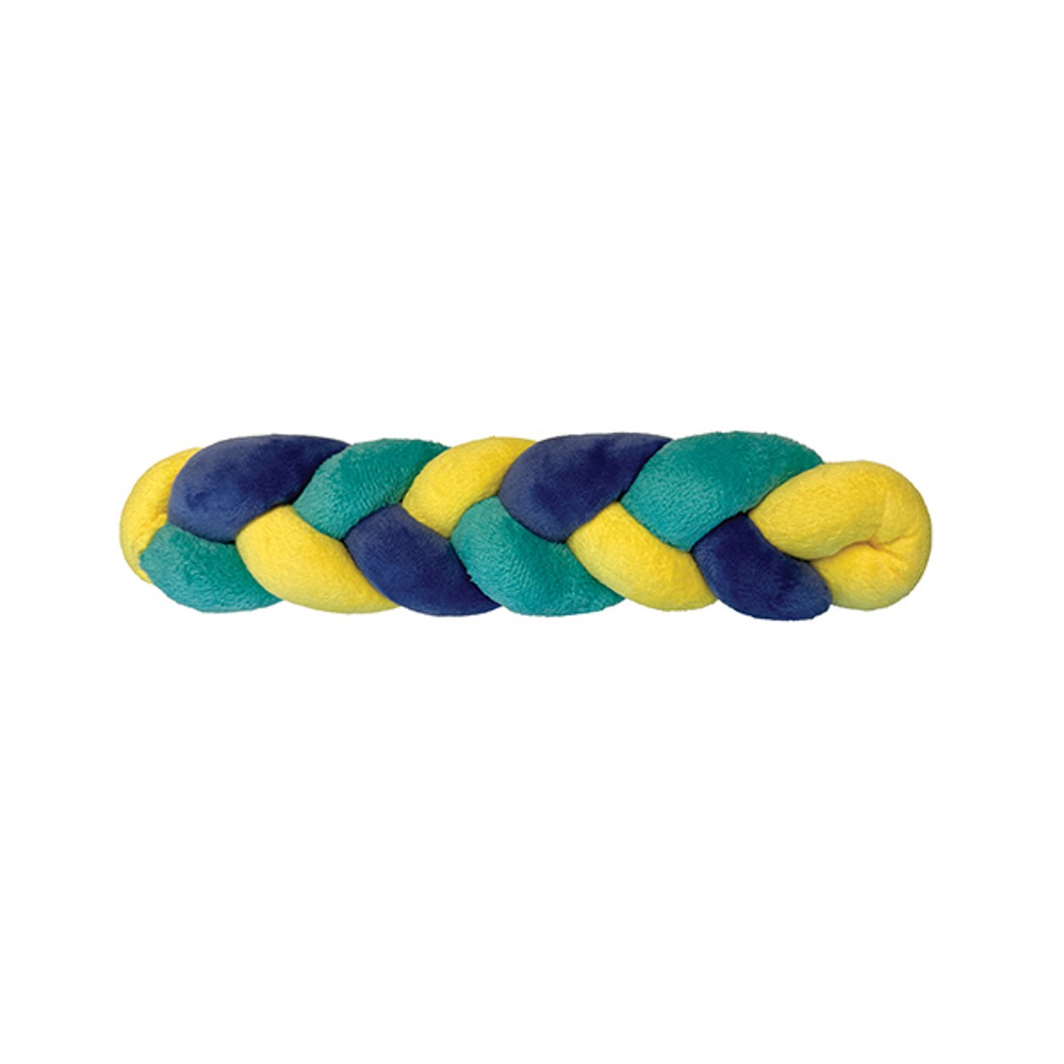 foufou Dog Hide 'n Seek Knotted Snuffle Stick Dog Toy - Yellow / Turquoise / Purple