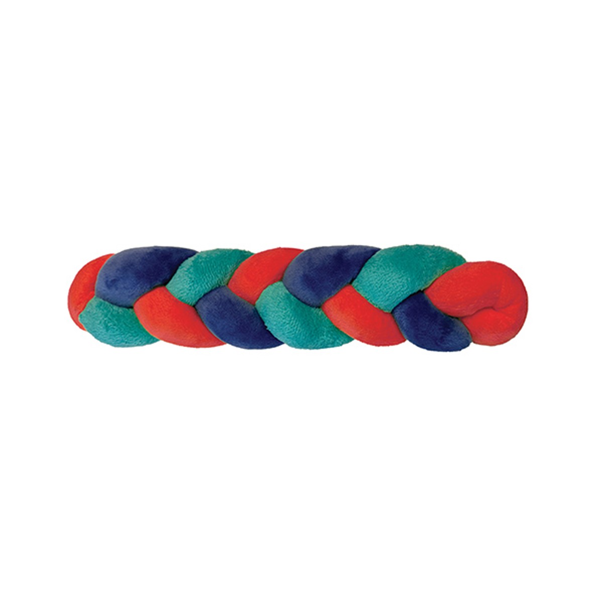 foufou Dog Hide 'n Seek Knotted Snuffle Stick Dog Toy - Red / Turquoise / Purple