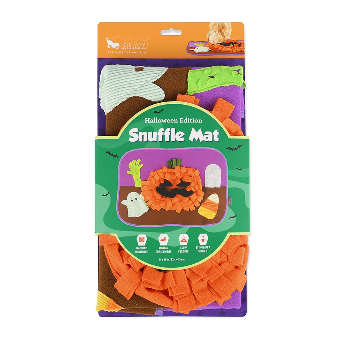 Halloween Snuffle Mat for Dogs Large Feeder Mat Toy Enrichment