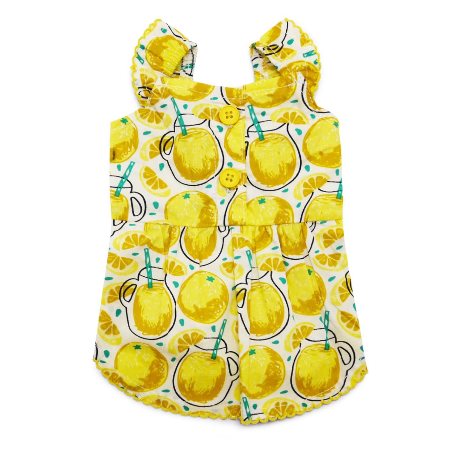 Lemonade Sun Dog Dress by Dogo