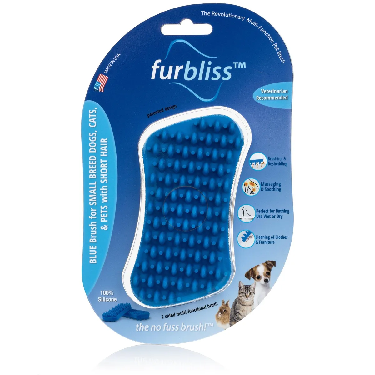 Furbliss Short Hair Dog Brush