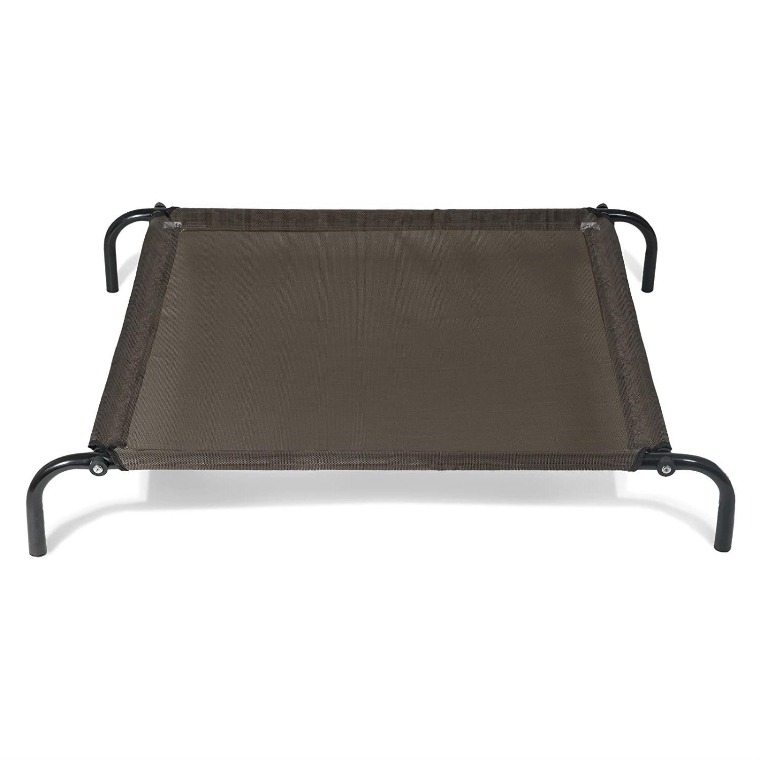 Furhaven Elevated Reinforced Cot Dog Bed Es... BaxterBoo