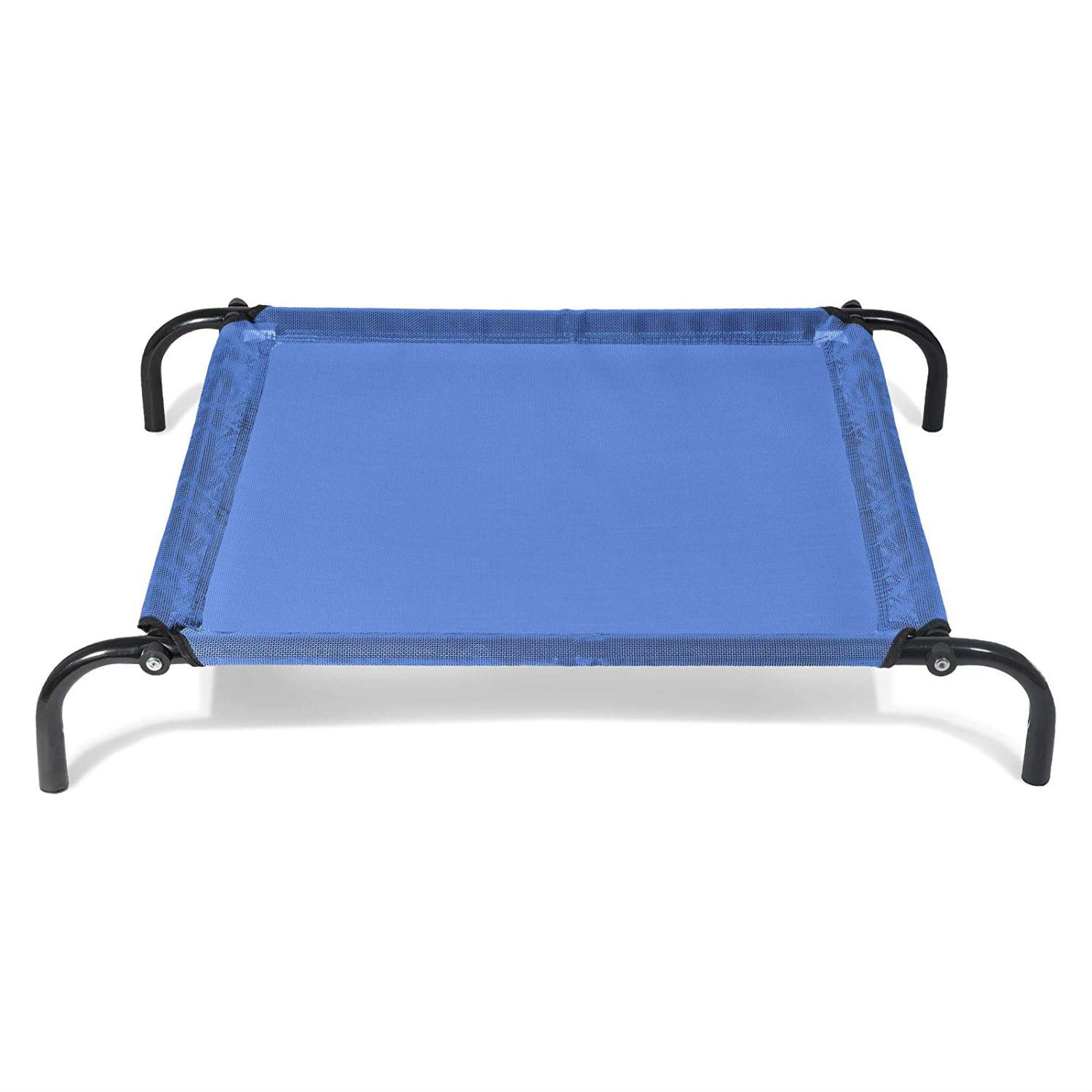 Furhaven Elevated Reinforced Cot Dog Bed De... BaxterBoo