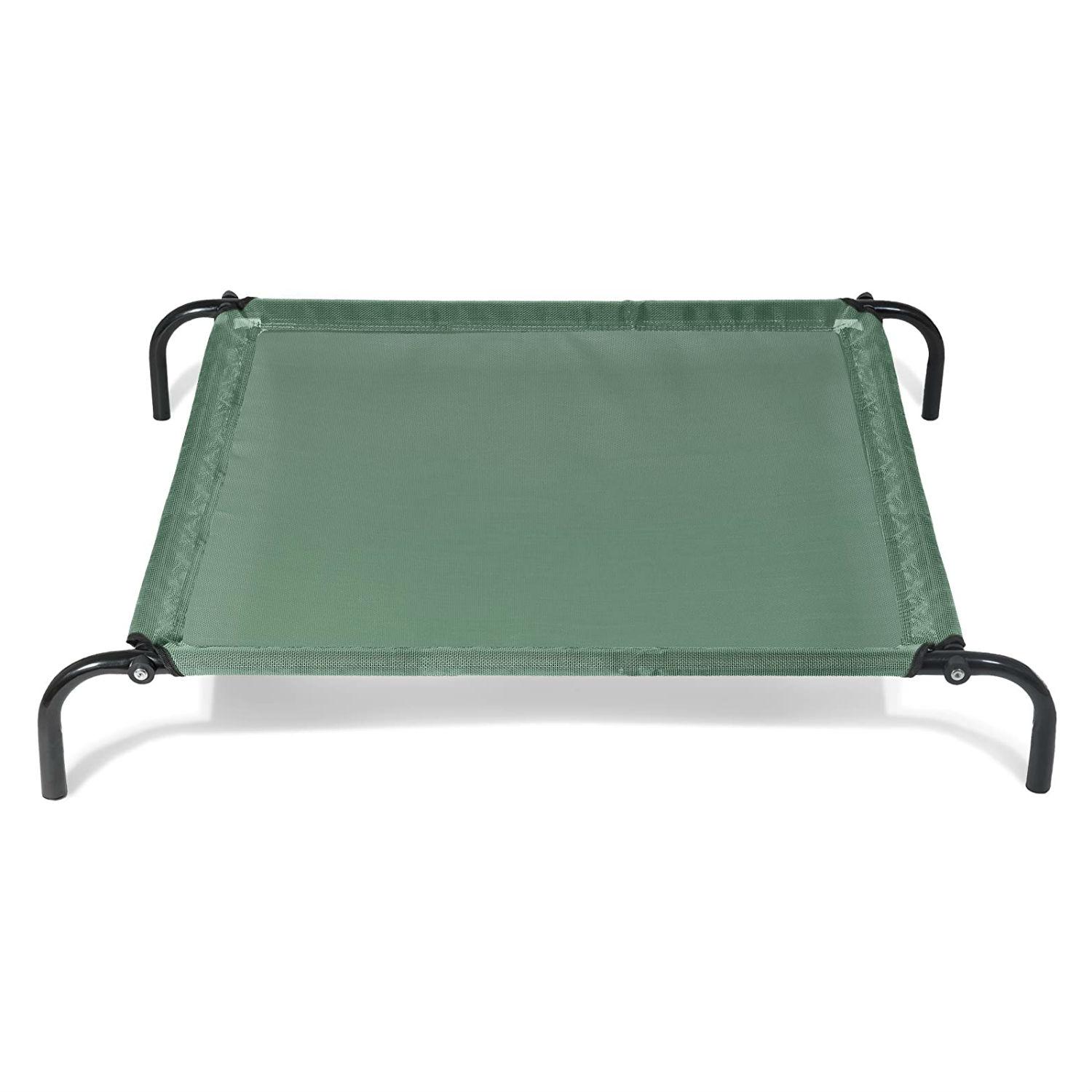 Furhaven Elevated Reinforced Cot Dog Bed Fo... BaxterBoo