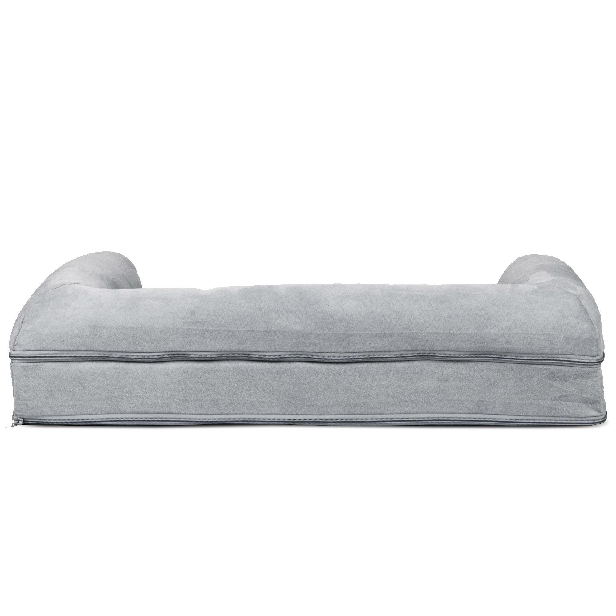 furhaven plush & suede orthopedic sofa dog bed