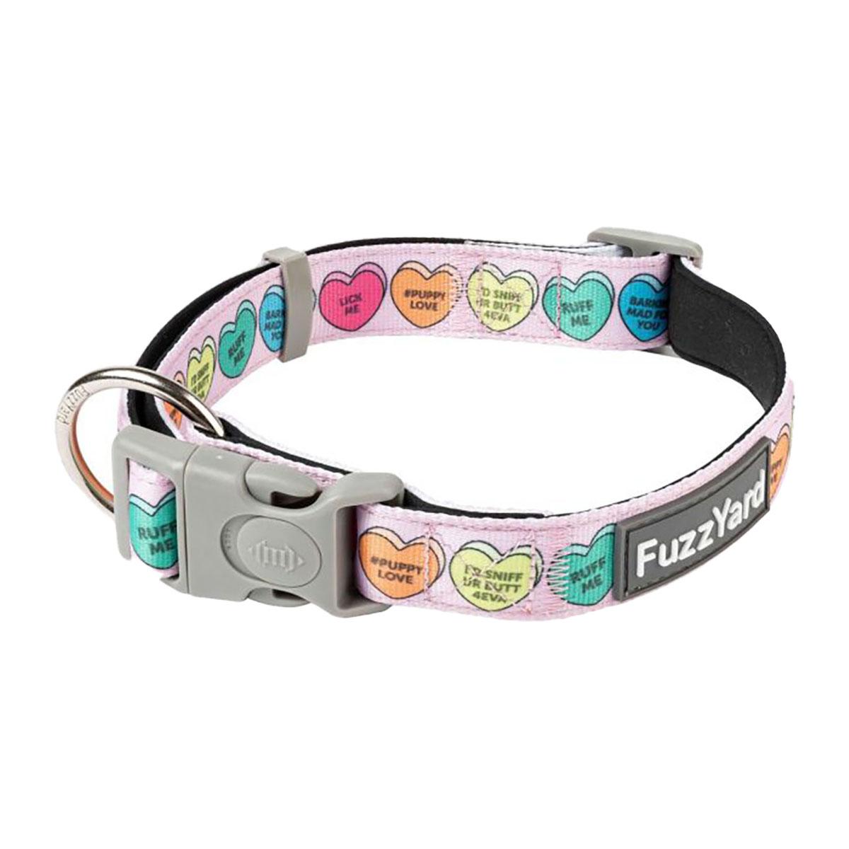 FuzzYard Candy Hearts Dog Collar