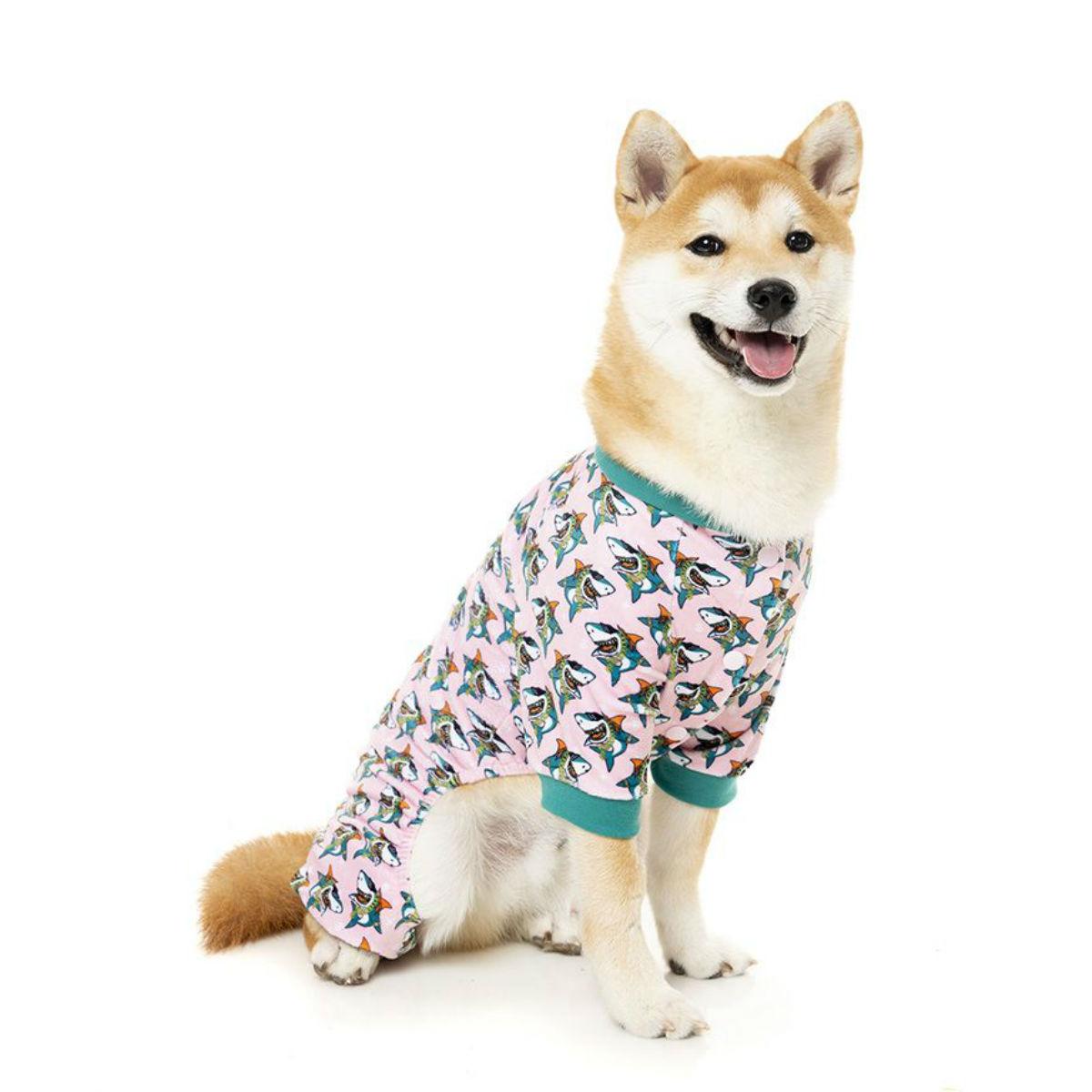 FuzzYard LL Cool Jaw$ Dog Pajamas | BaxterBoo