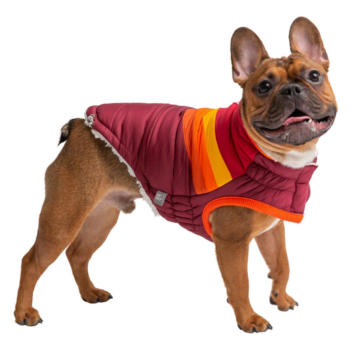 summit puffer sherpa lined water resistant dog coat passetomas