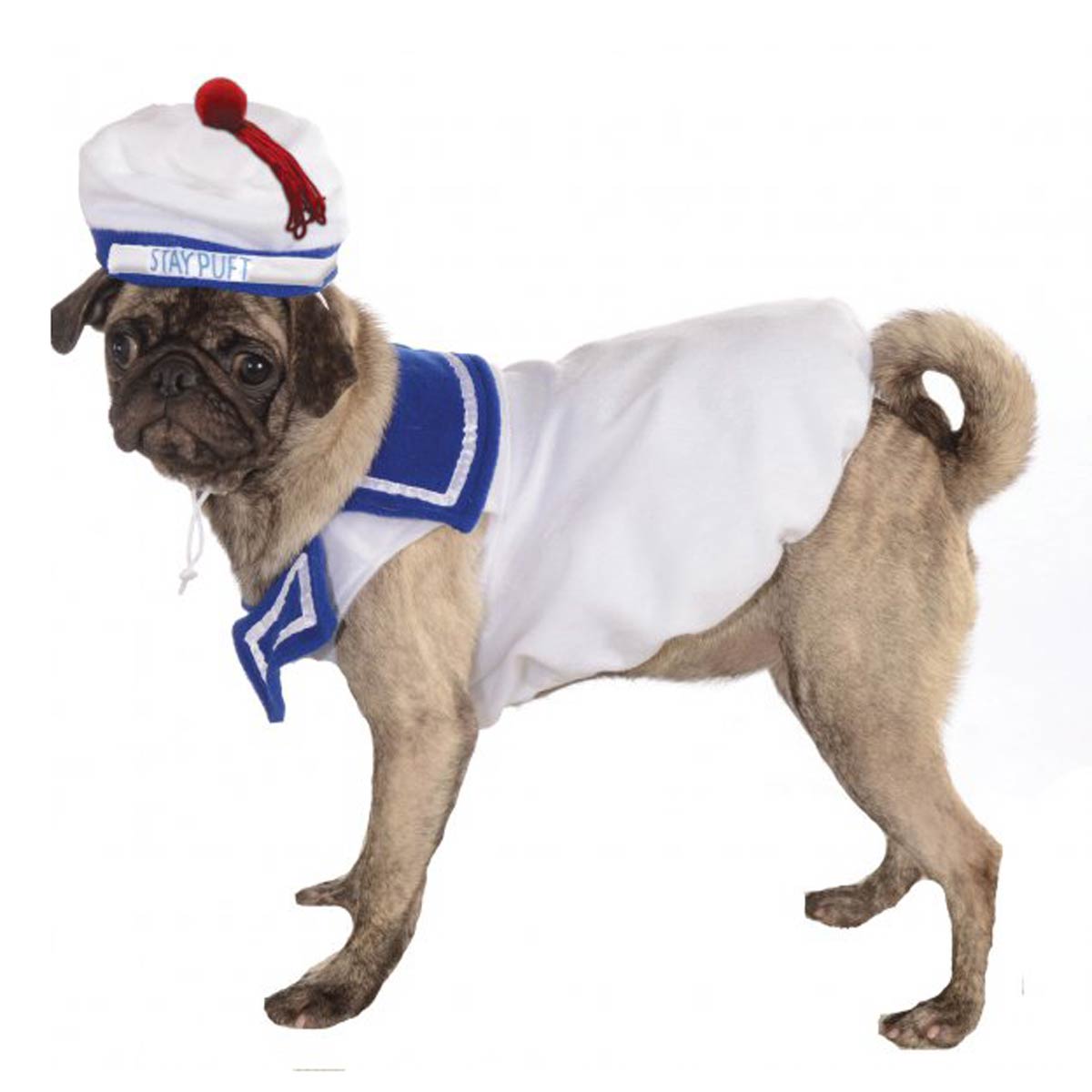 Ghostbusters Stay-Puft Marshmallow Man Dog Costume