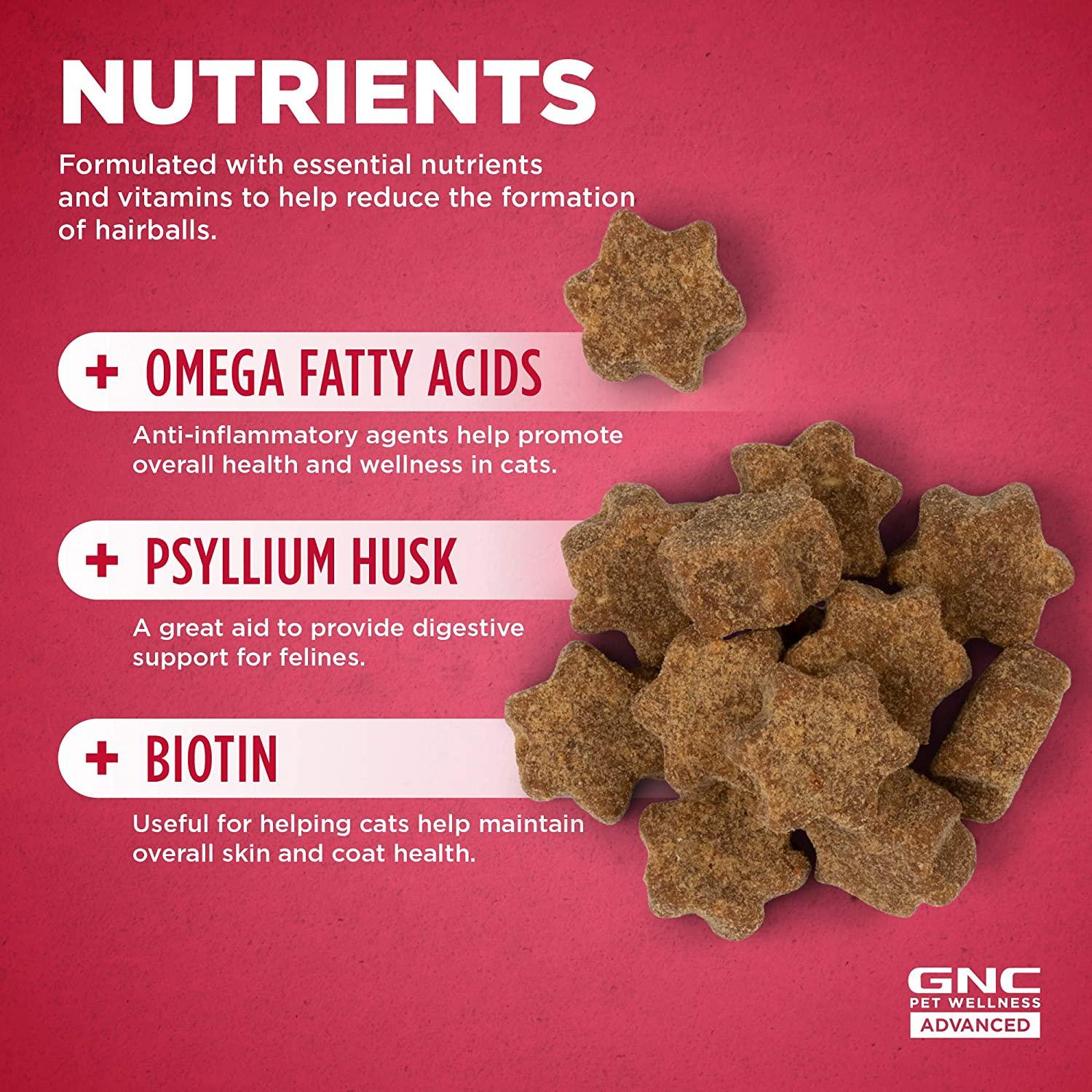 gnc hairball treats