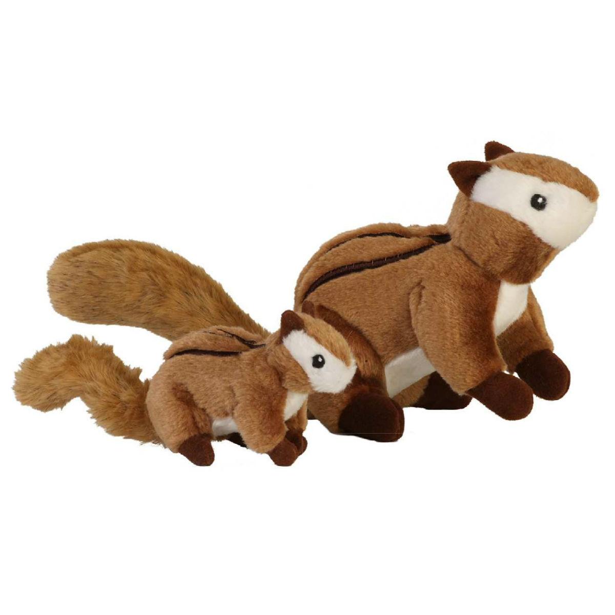 dog toy chipmunk