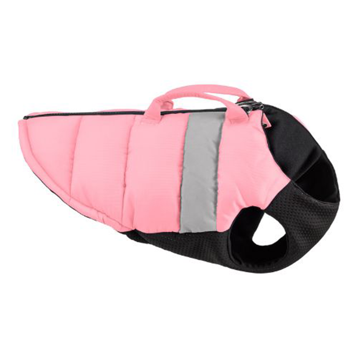 Gooby Bomber Padded Lift Dog Vest - Pink