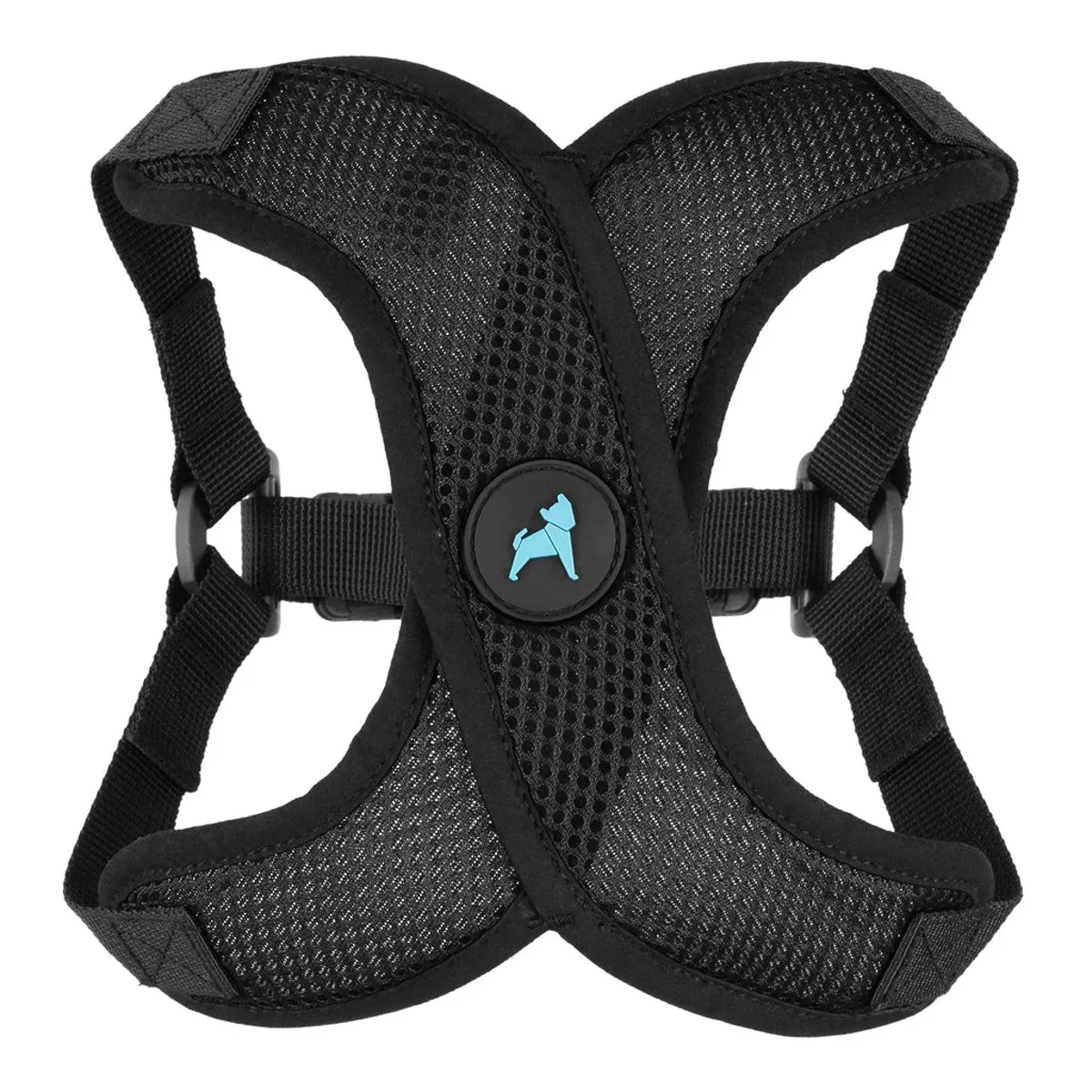 Gooby Comfort X Step-In Lite Dog Harness - Black