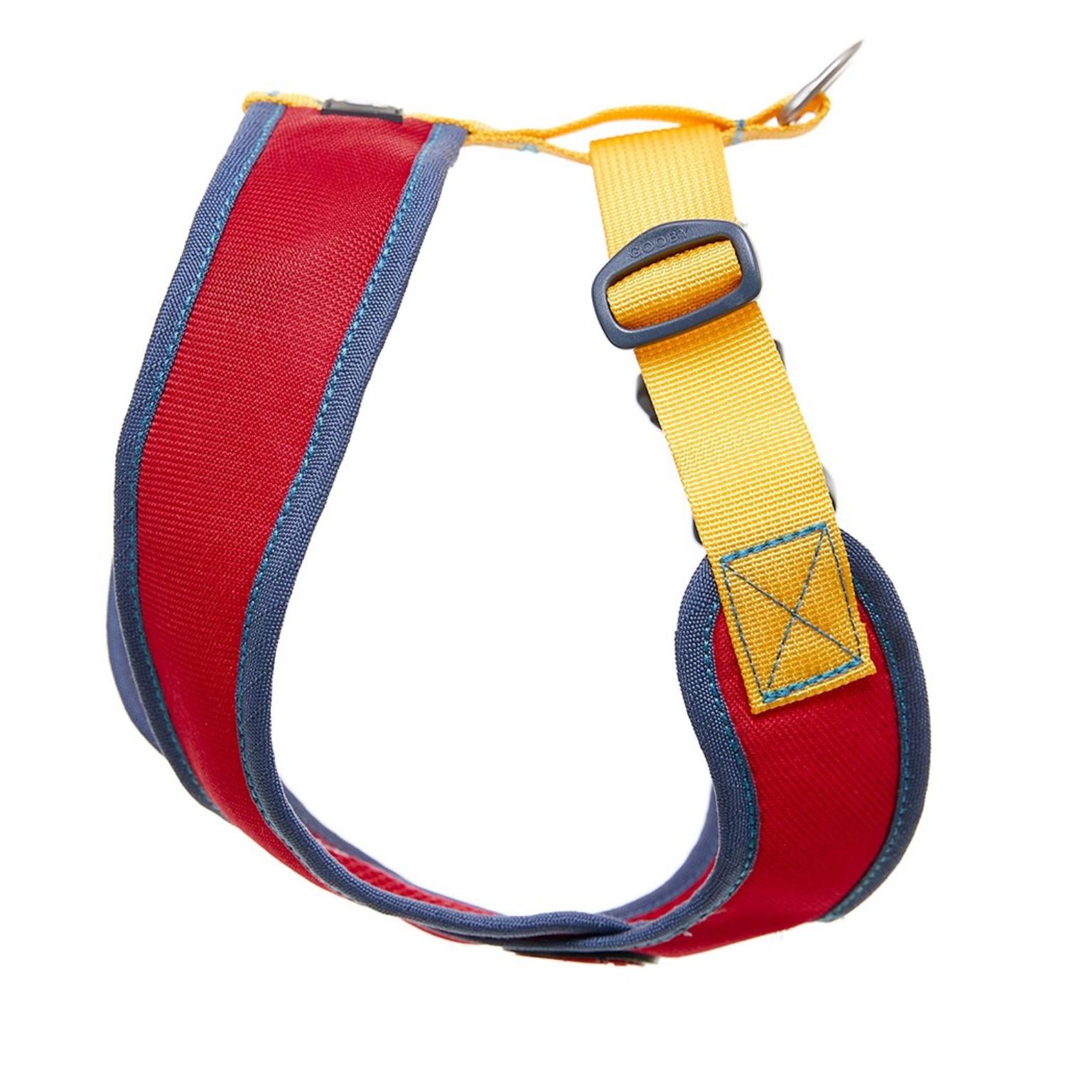 Gooby Comfort X V2 Dog Harness - Red & Yellow... | BaxterBoo