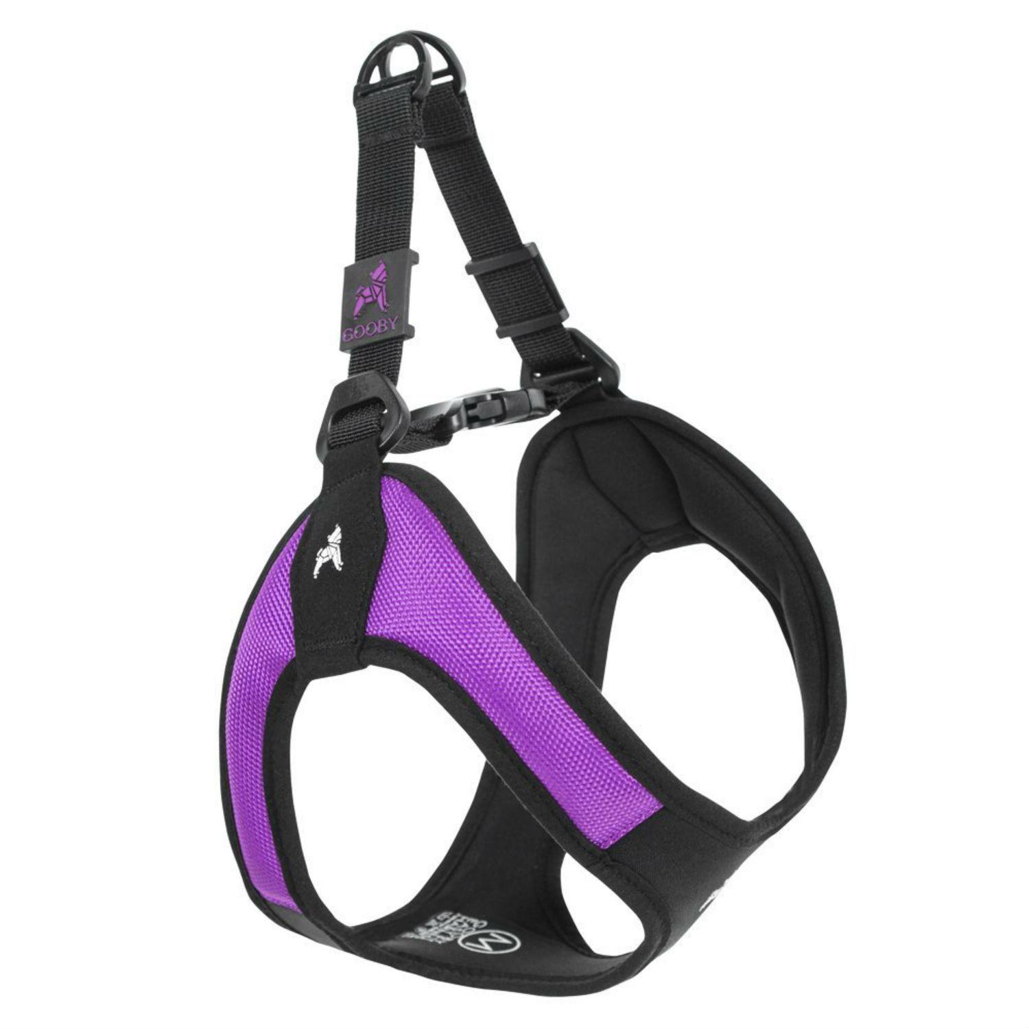 Gooby Escape Proof Easy Fit Dog Harness - Purple