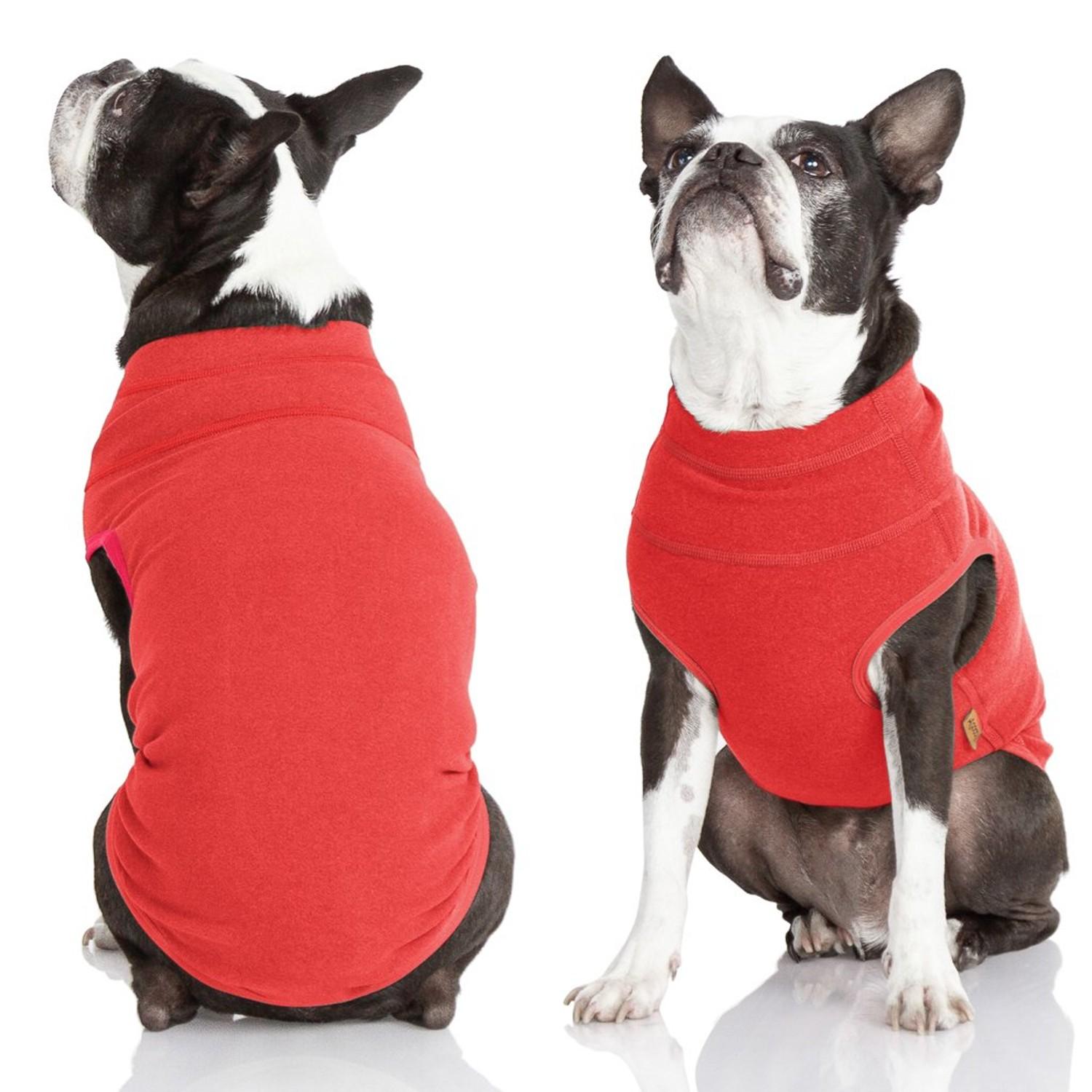 Gooby Microfiber Stretch Fleece Dog Vest - To... | BaxterBoo