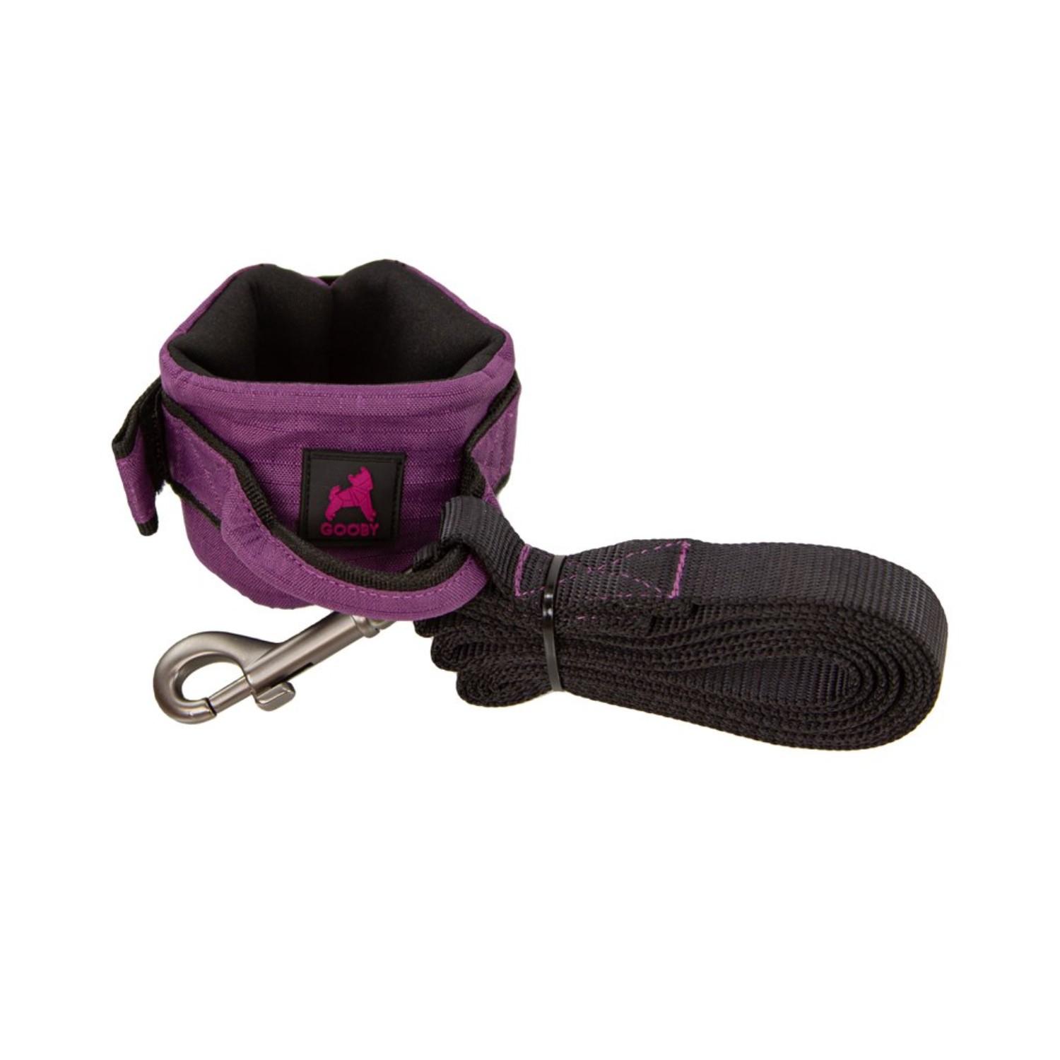 Gooby Ripstop Wristband Dog Leash - Purple