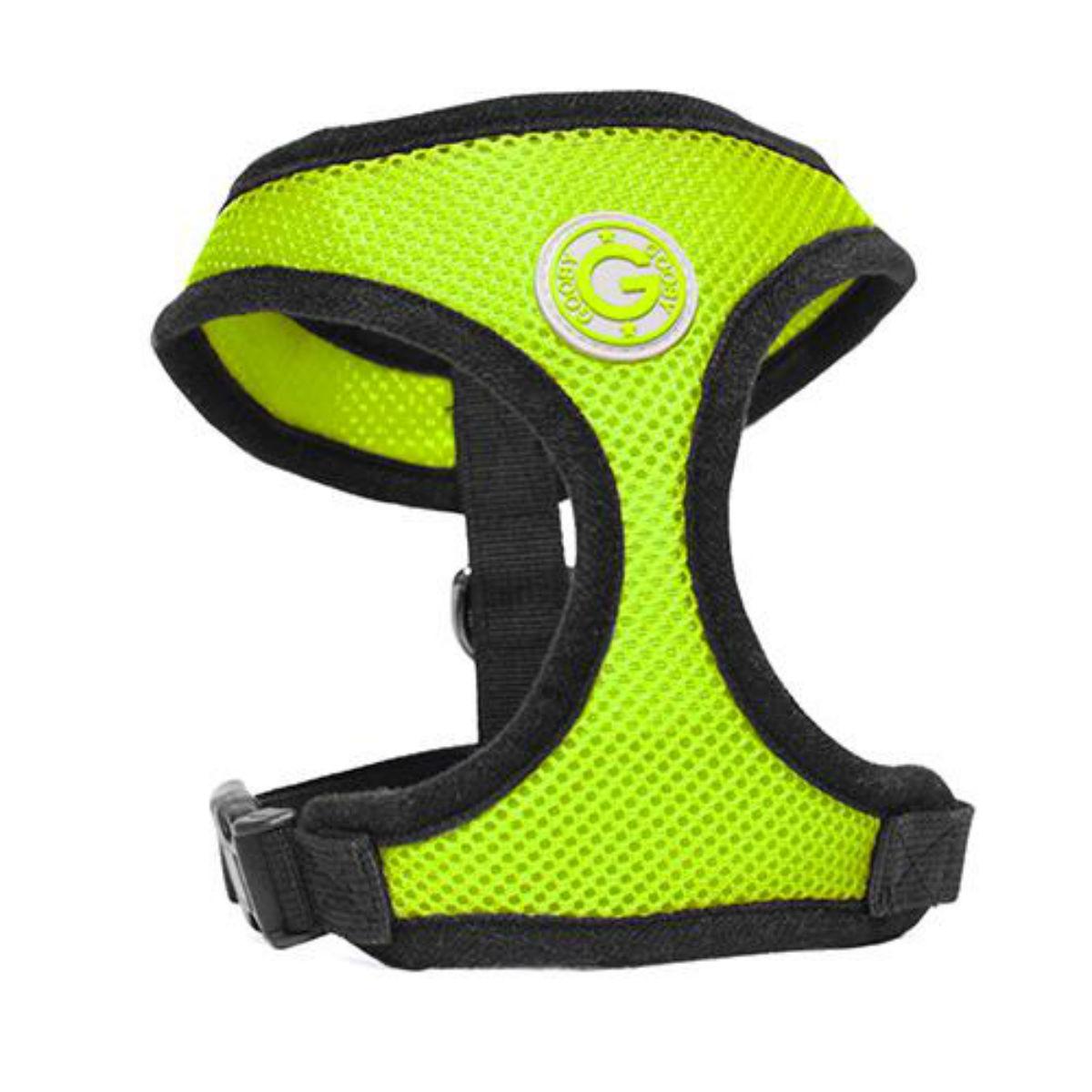 Gooby Soft Mesh Dog Harness - Lime