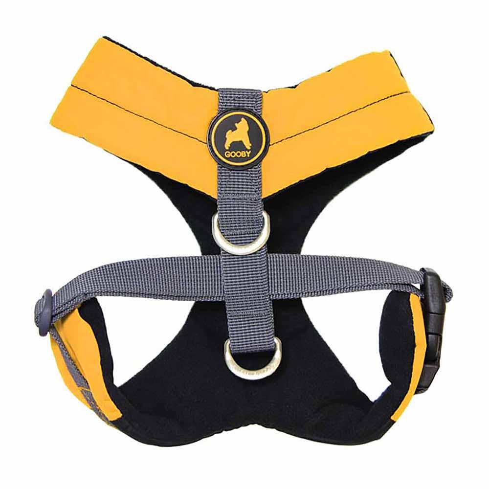 Gooby Wind Parka Dog Harness - Yellow