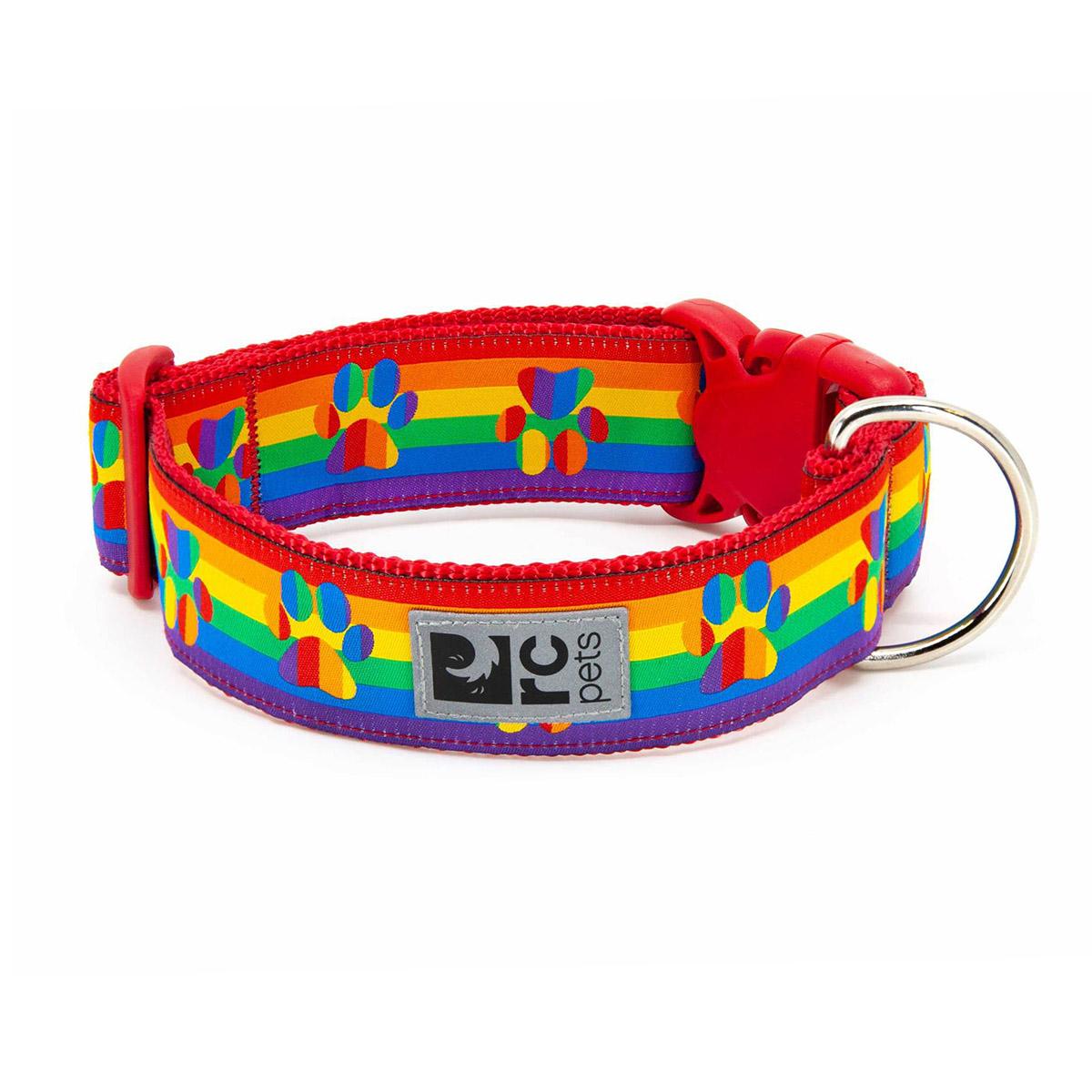 Rainbow Paws Wide Clip Adjustable Dog Collar
