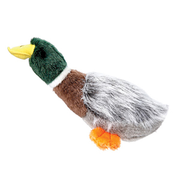 Grriggles Squawk Flock Dog Toy - Mallard Duck