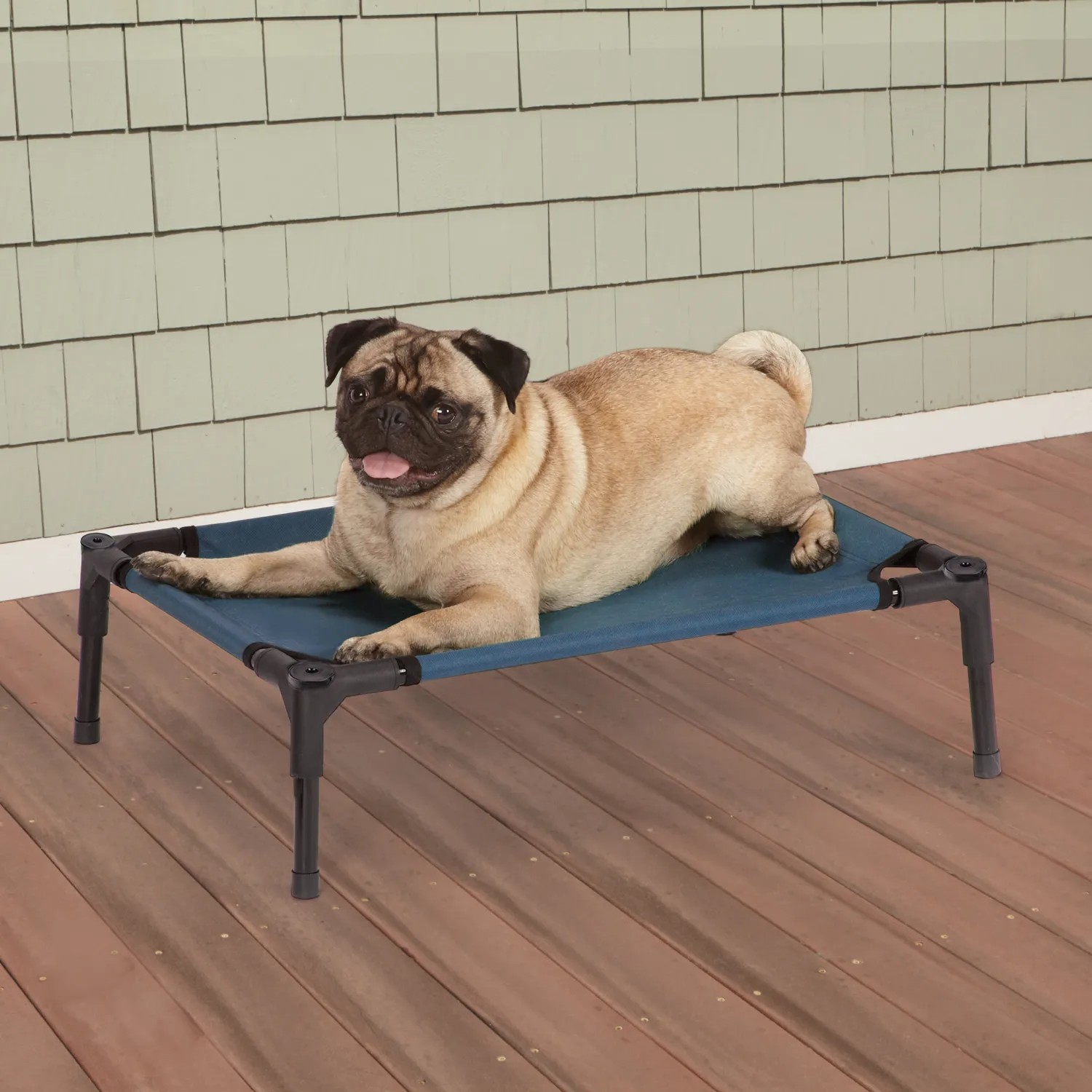 Guardian Gear Elevated Pet Cot - Blue