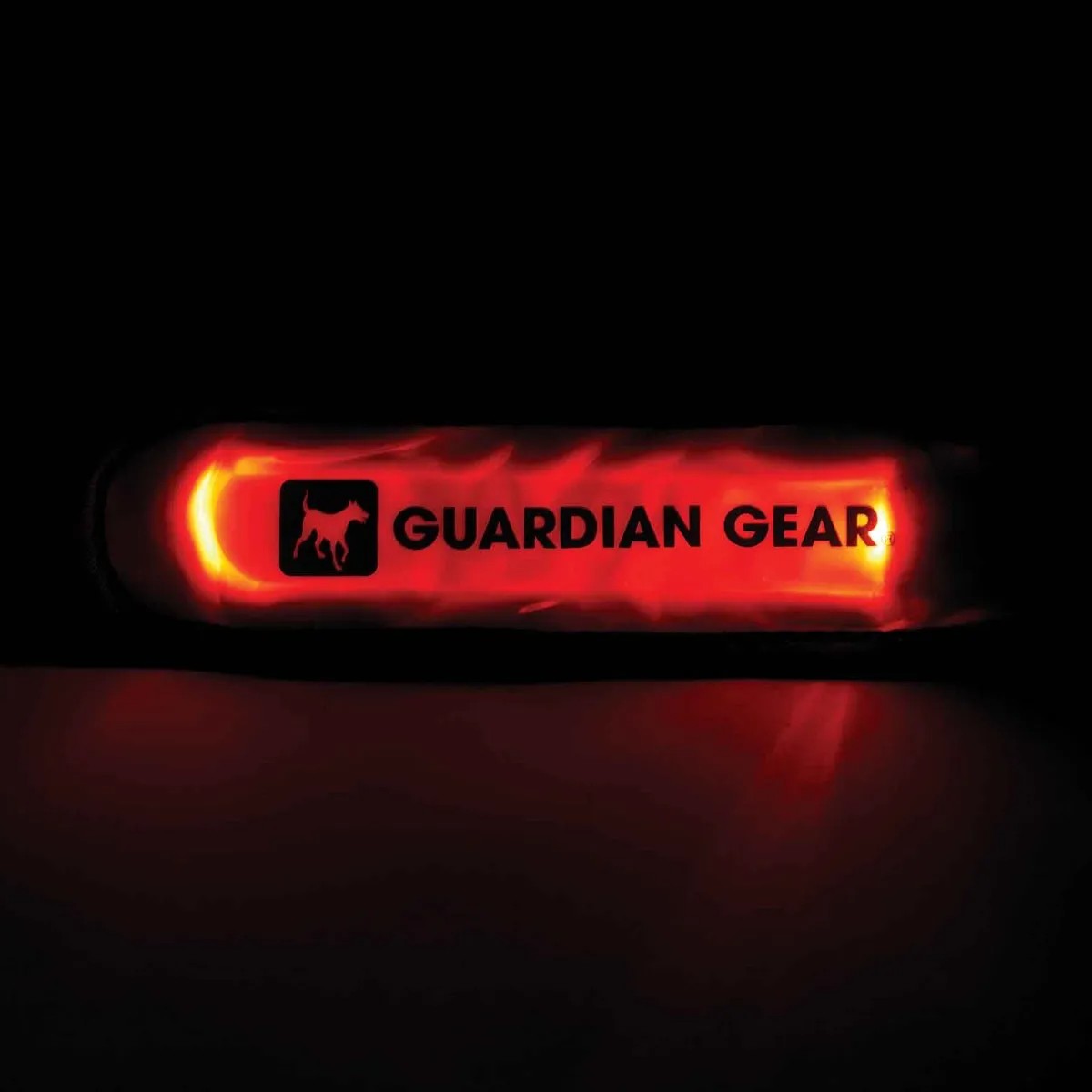 Guardian Gear LED Safety Light Dog Collar Attachment - Orange