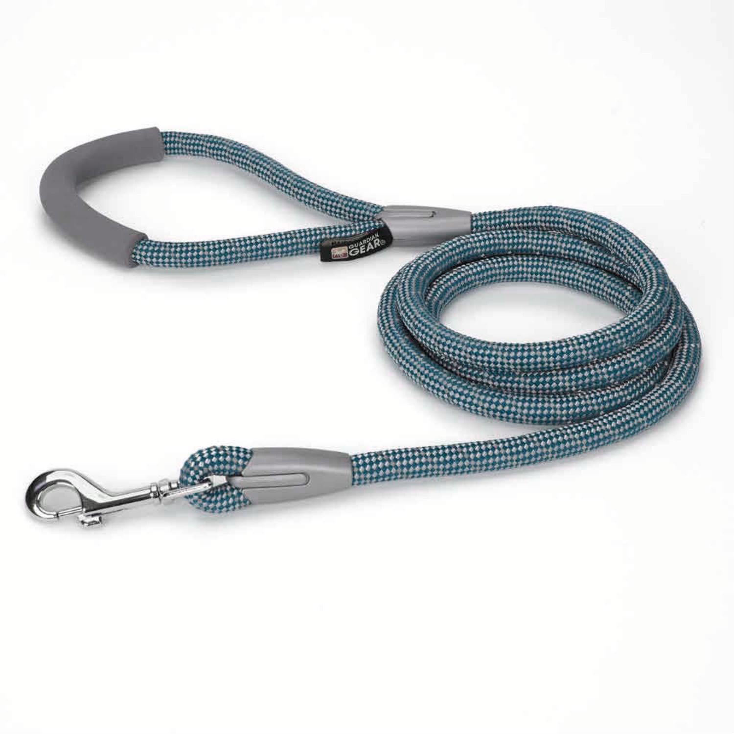 Guardian Gear Reflective Rope Dog Leash - Blue