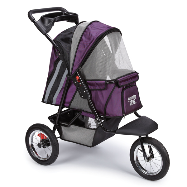 Guardian Gear Sprinter EXT Pet Stroller  Plum with Same Day Shipping  BaxterBoo