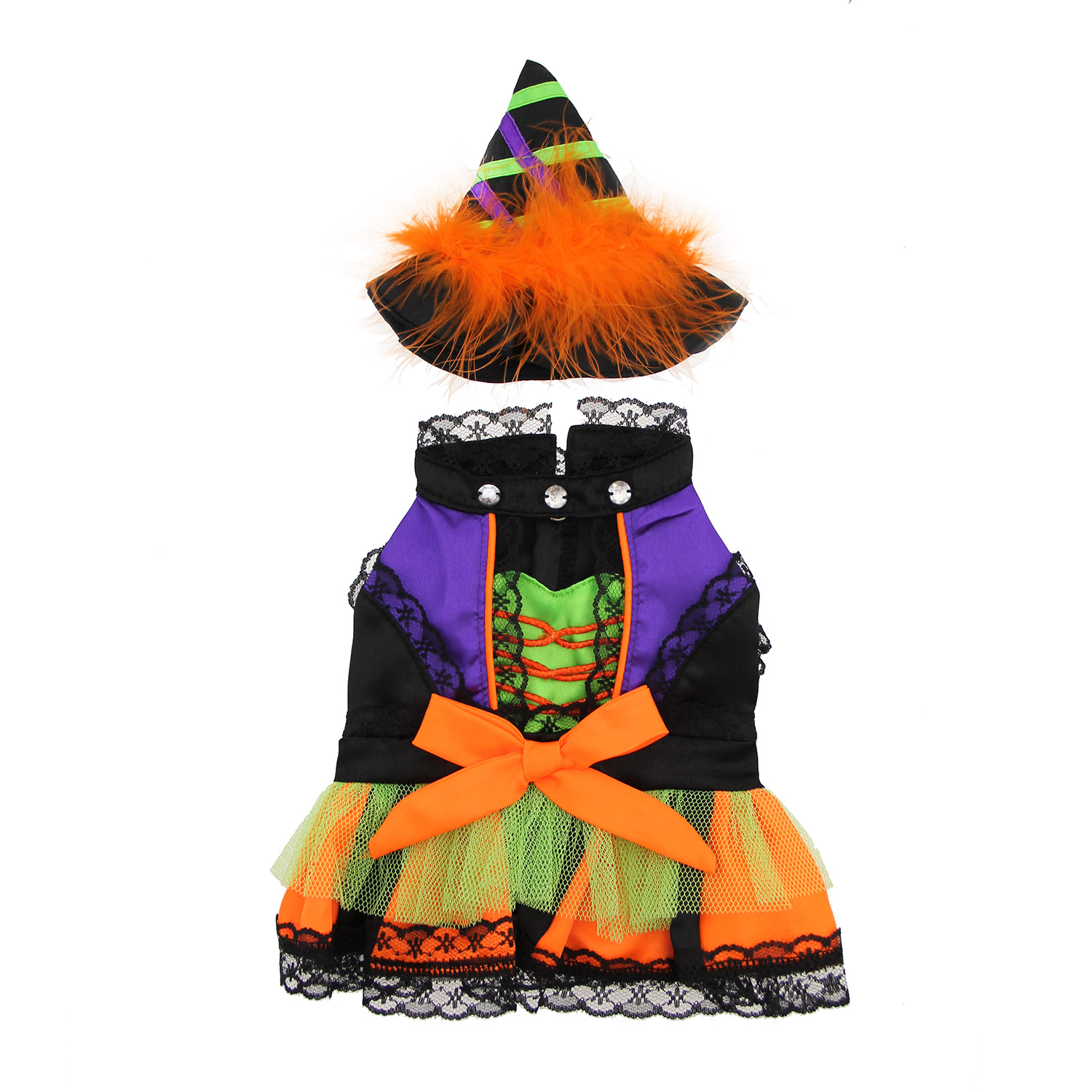 Puppe Love Halloween Witch Dog Costume