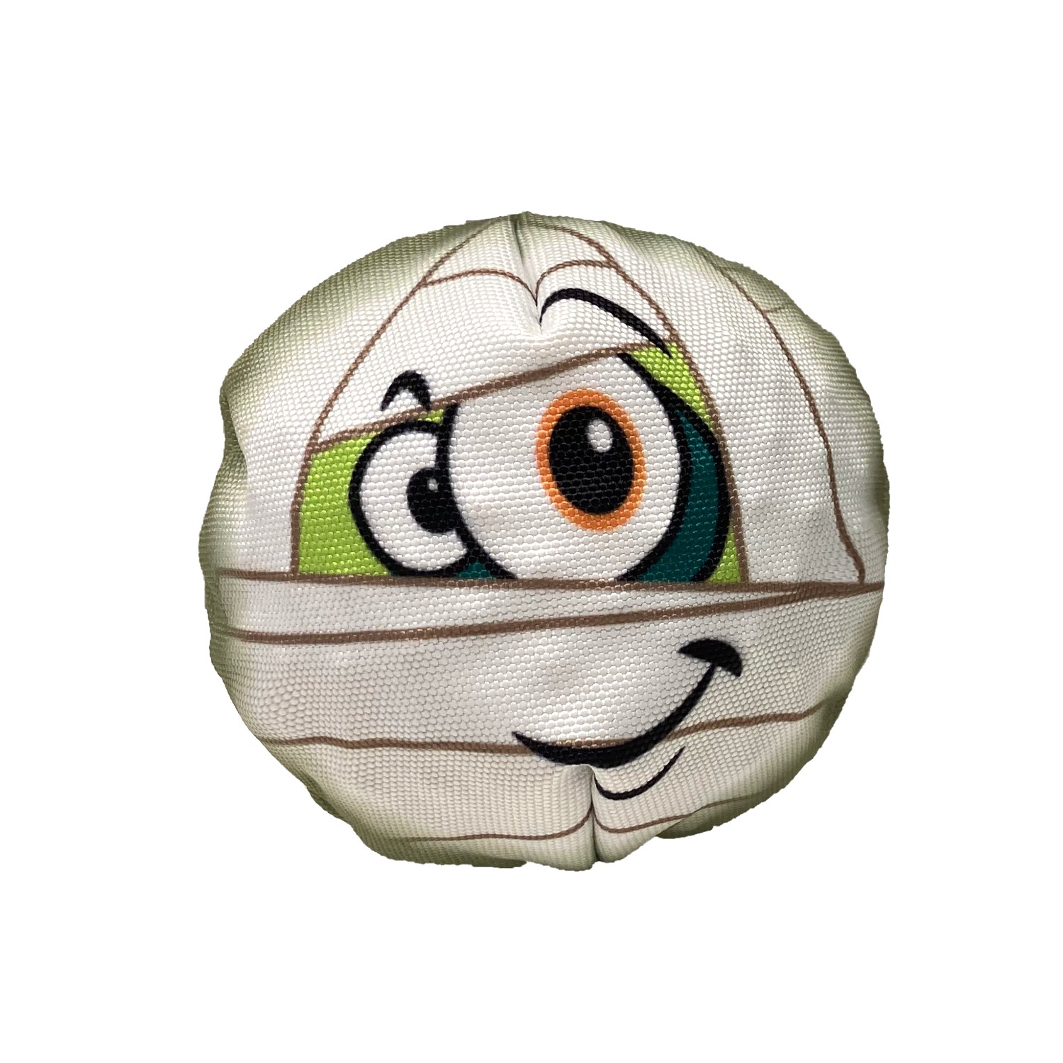 Happy Tails Halloween Durable Dog Toy - Mummy Ball