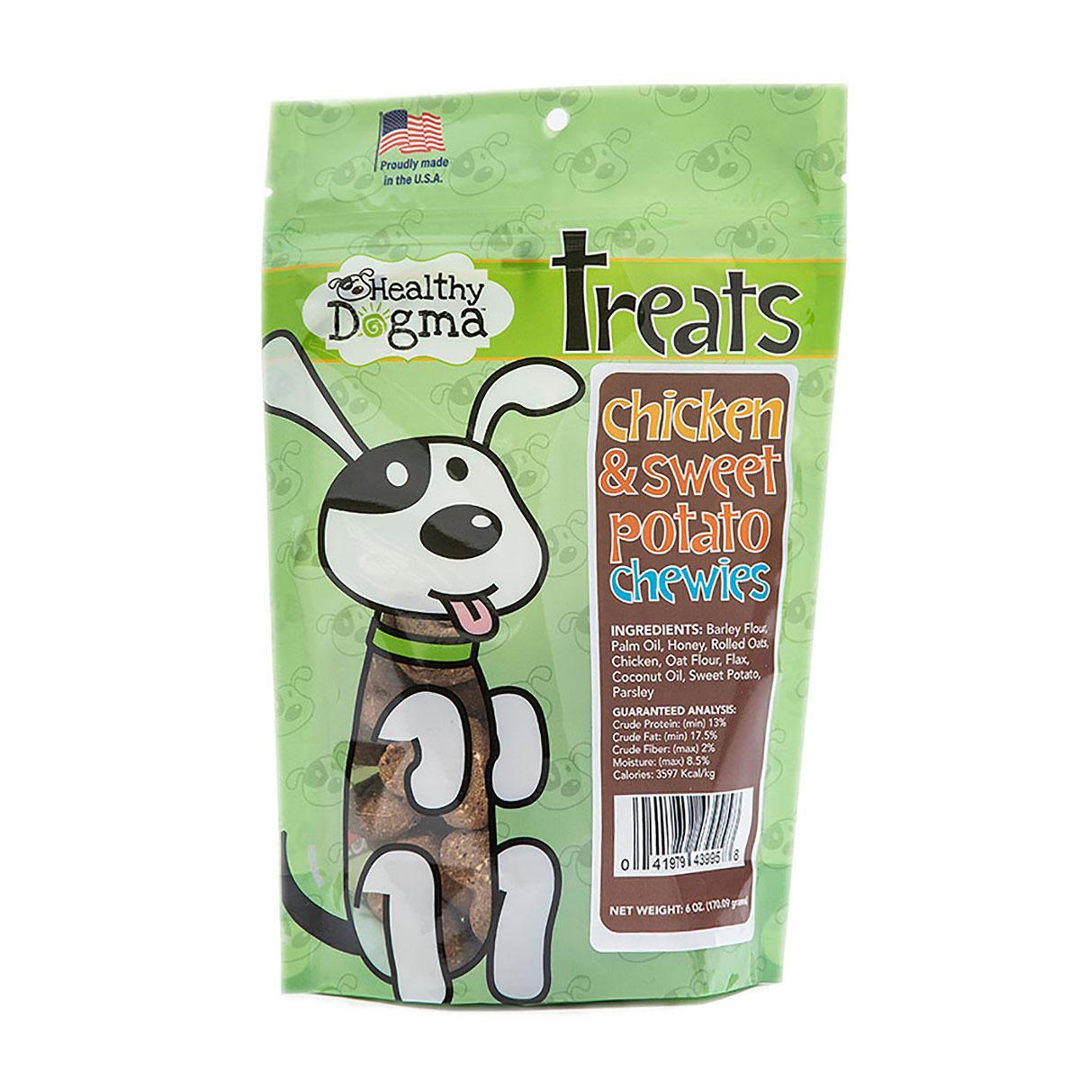 Healthy Dogma Chicken and Sweet Potato Chewies Dog Treats
