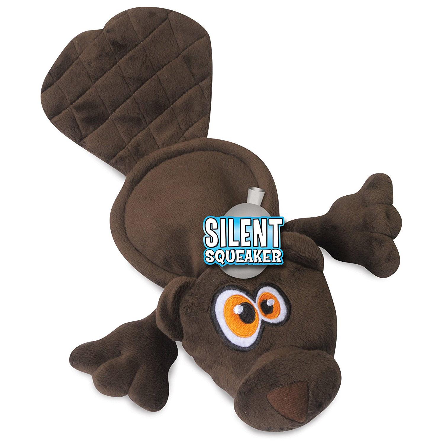 flat dog stuffed animal