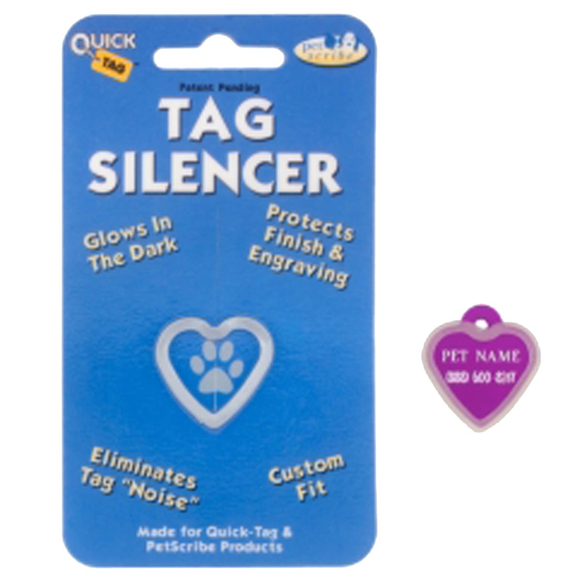 Heart Pet Tag Silencer